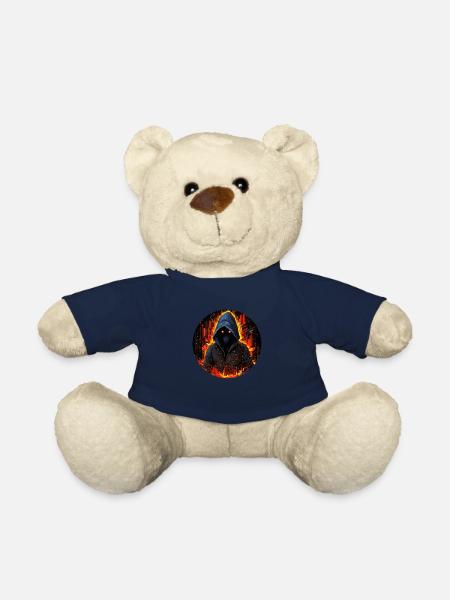 Hacker mystifié - Nounours - bleu marine