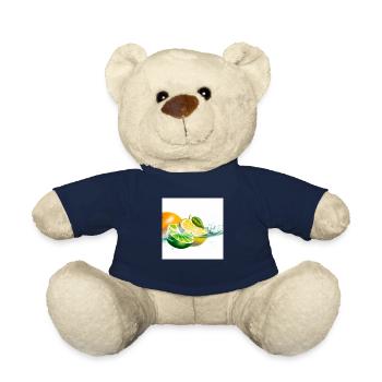 Citrus Splash - Teddy Bear - french navy - Front