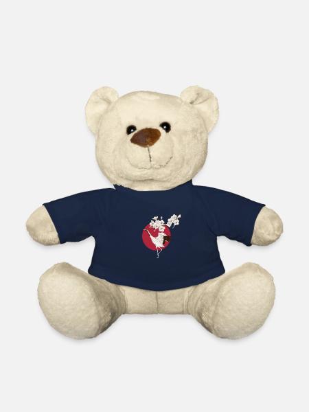 Art of Japan - Japanese Art - Teddy Bear - french navy