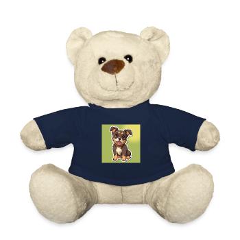 Hund Cartoon 8 - Teddy - French Navy - Vorne