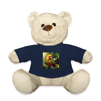 Parrot - Teddy Bear - french navy - Front