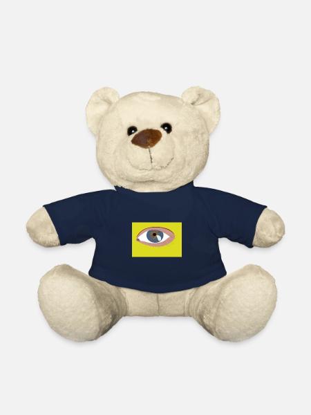 Eye - Teddy Bear - french navy