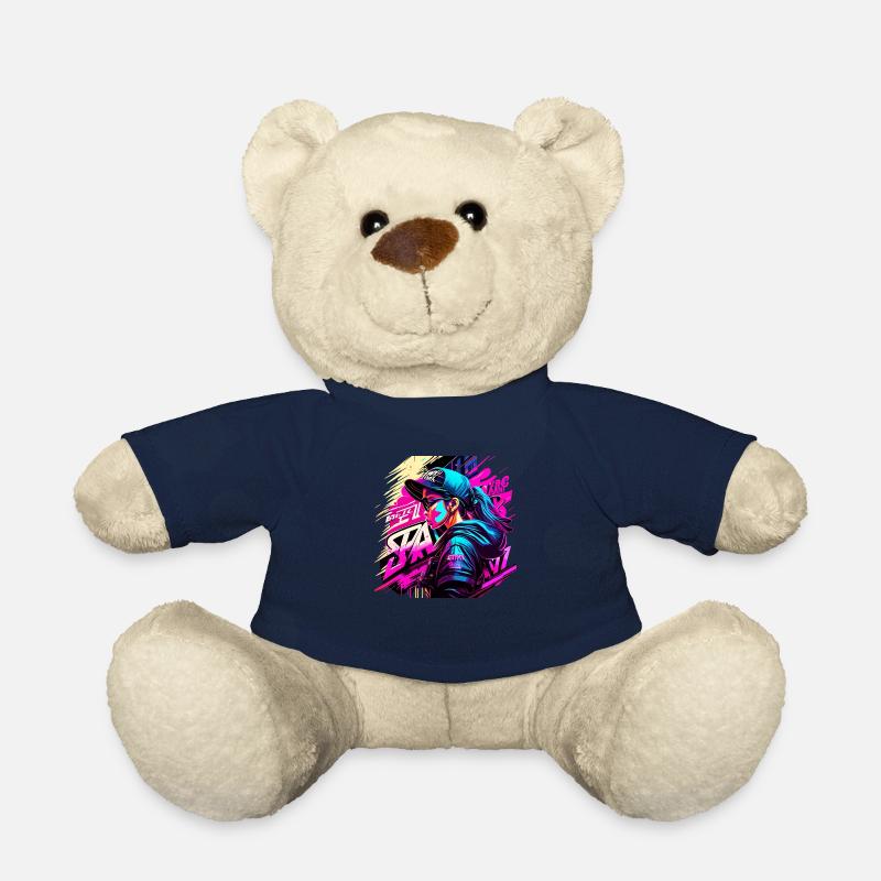 graffitti girl - Teddy - French Navy