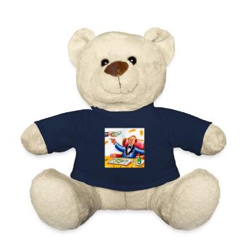 Voici l’argent - Nounours - bleu marine - Devant