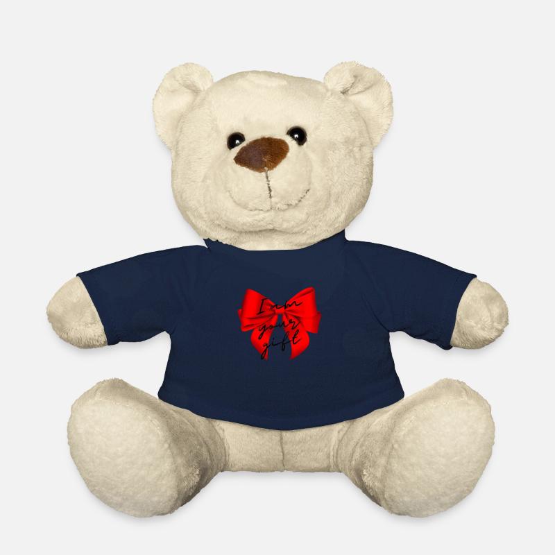 Schleife Geschenk - Teddy - French Navy