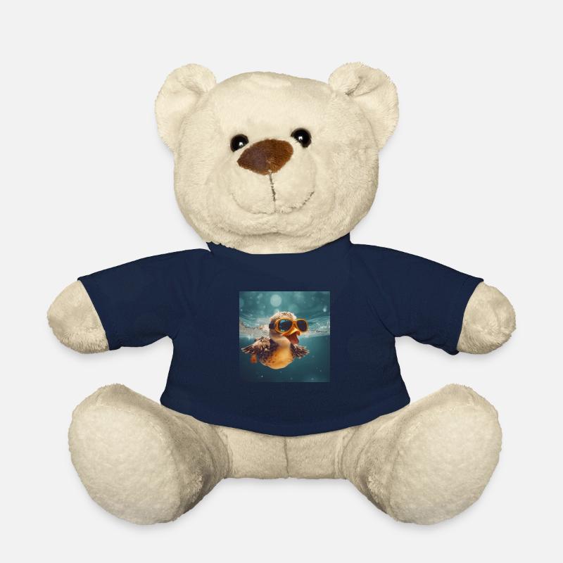 Canard - Nounours - bleu marine