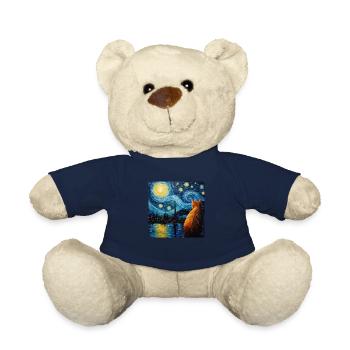 Katze, katzenmotiv - Teddy - French Navy - Vorne