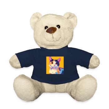 Katze, katzenmotiv - Teddy - French Navy - Vorne