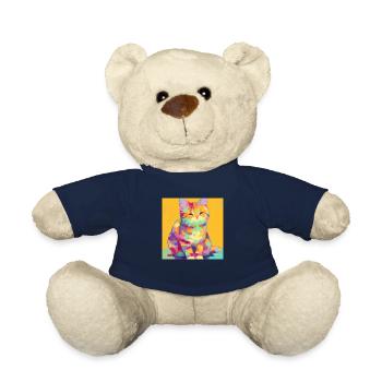 Katze, katzenmotiv - Teddy - French Navy - Vorne
