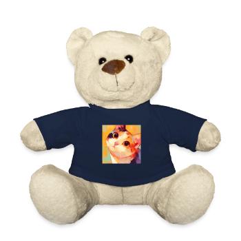 Katze, katzenmotiv - Teddy - French Navy - Vorne