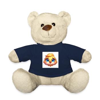 Sweet chick The cute chick with big eyes blue - Teddy Bear - french navy - Front