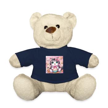 Gebäck Katze - Teddy - French Navy - Vorne