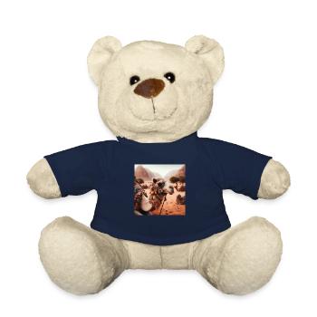 true camel in a desert A5 - Nounours - bleu marine - Devant