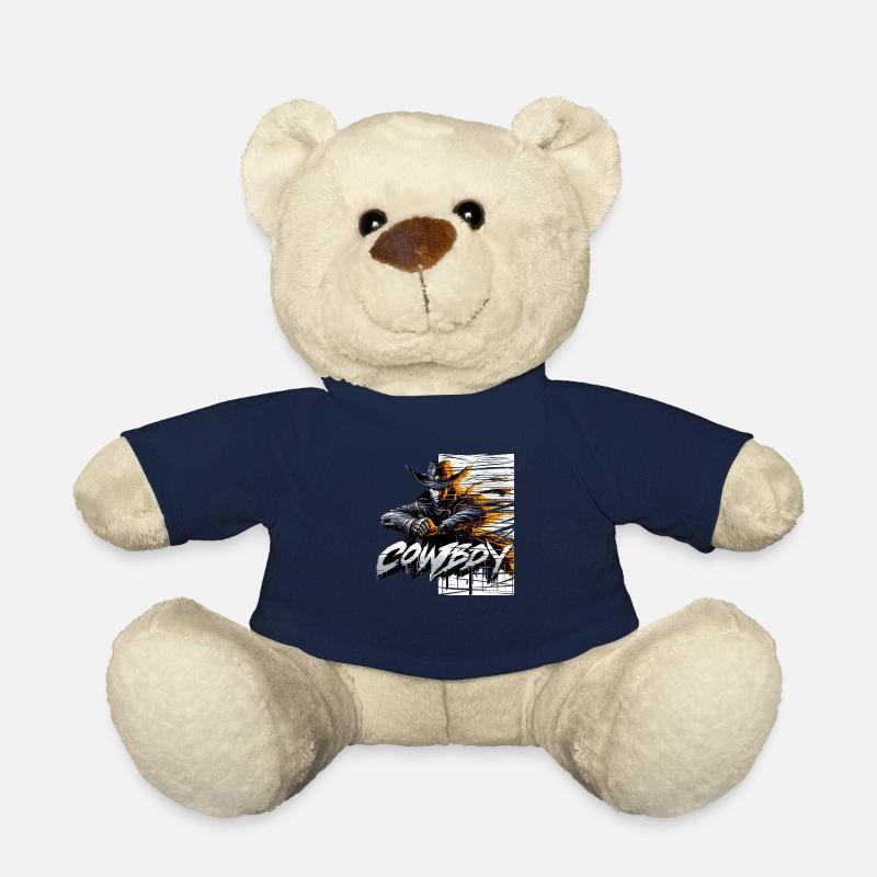 cowboy digital glitch - Teddy - French Navy