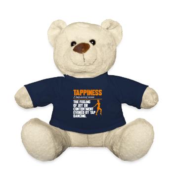 Tap Dance Teacher Tap Dancer Tap Dance - Teddy Bear - french navy - Front