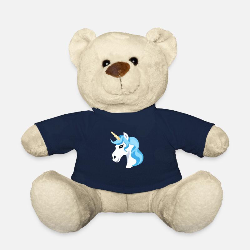 Regenbogen Einhorn Unicorn Rainbow Pferd LGBTQ 1 - Teddy - French Navy