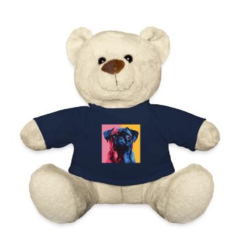 Mops - Teddy - French Navy - Vorne