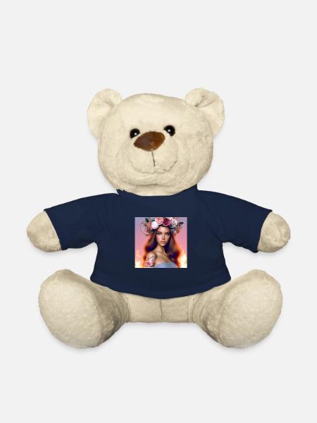 Belle. - Nounours - bleu marine