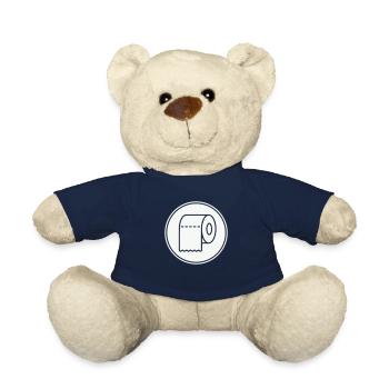 toilettenpapier klopapier icon - Teddy - French Navy - Vorne