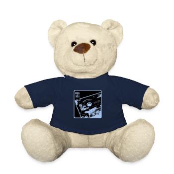 Kids from the 90s - black blue close-up - Teddy - French Navy - Vorne