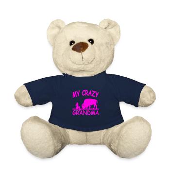Granny - Teddy Bear - french navy - Front