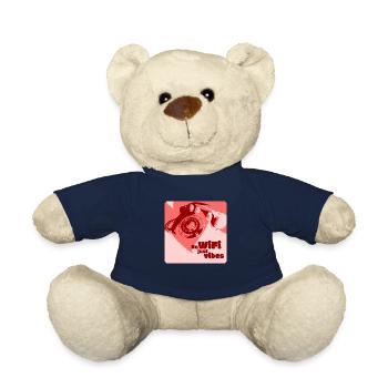 No Wifi, just Vibes - Teddy Bear - french navy - Front