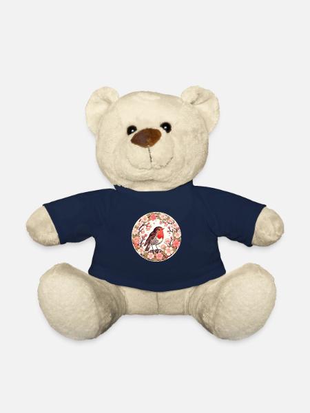 Kirschblüten-Rotkehlchen - Teddy - French Navy