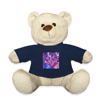 Art - Teddy Bear - french navy - Front