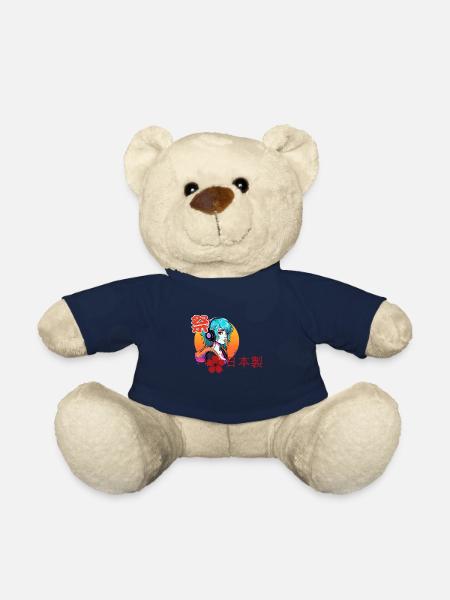 Anime Vibes - Made in Japan - Teddy - French Navy