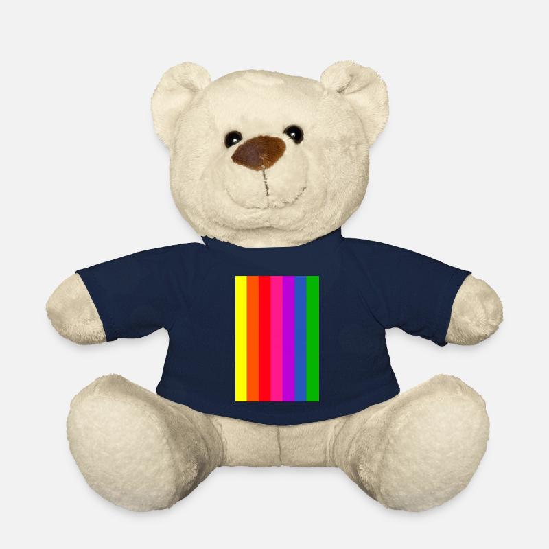 Regenbogenfahne - Teddy - French Navy