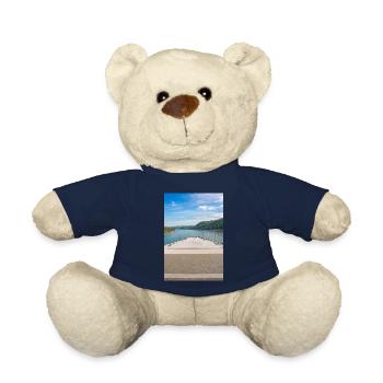 Deutsches Eck Koblenz Rhein & Mosel Poster - Teddy - French Navy - Vorne