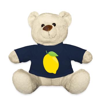 lemon - Teddy Bear - french navy - Front