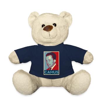 Albert Camus Shirt - Teddy - French Navy - Vorne
