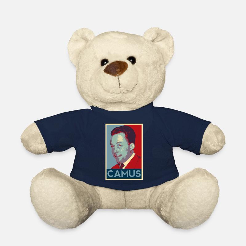 Albert Camus Shirt - Nounours - bleu marine