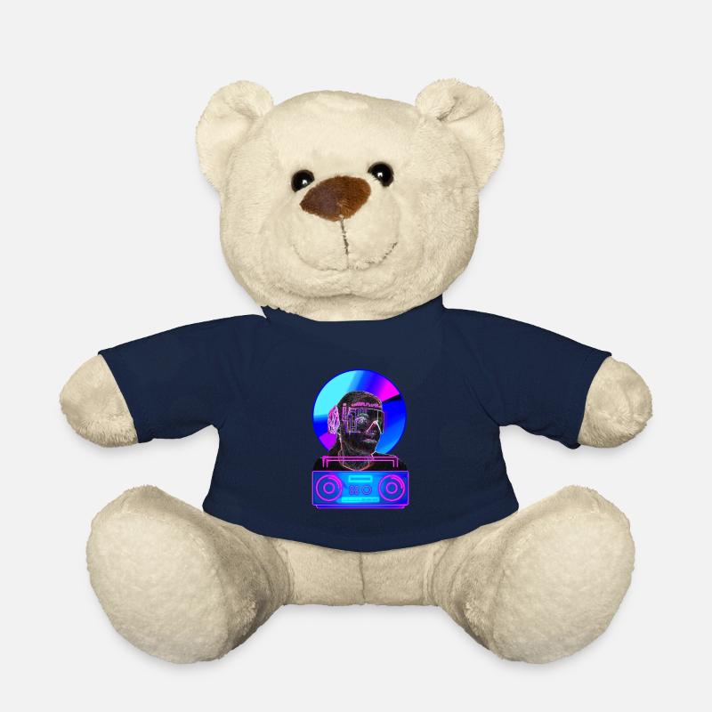 DJ Elektronische Musik Farbe Neon - Teddy - French Navy