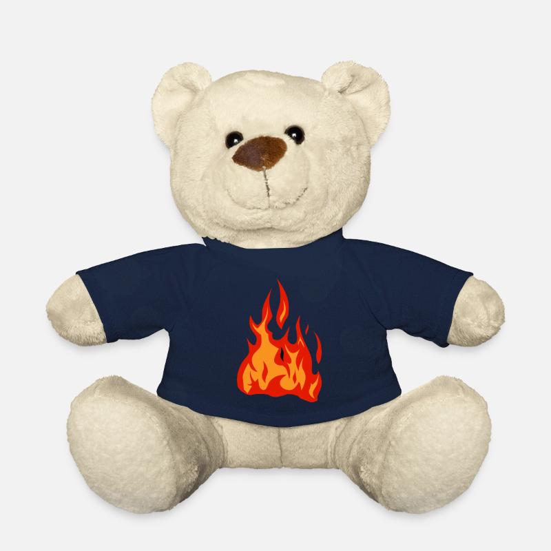 Flamme Feuer brennt - Teddy - French Navy
