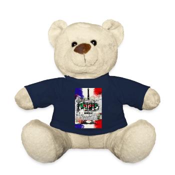 Paris Rebelle Kunst - Teddy - French Navy - Vorne