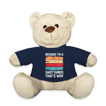 Signe du zodiaque Énergie stellaire - Nounours - bleu marine - Devant
