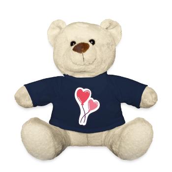 Ballon - Nounours - bleu marine - Devant