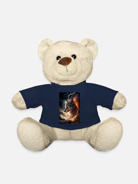 Wolf Blitz Thunder Epic Cool Epic Wolves - Nounours - bleu marine
