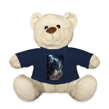 Wolf Blitz Thunder Epic Cool Epic Wolves - Teddy Bear - french navy - Front