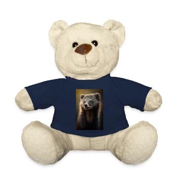 Binturong Maron Ours Animal Cool - Nounours - bleu marine - Devant