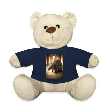 Armadillo Animal Funny - Teddy Bear - french navy - Front