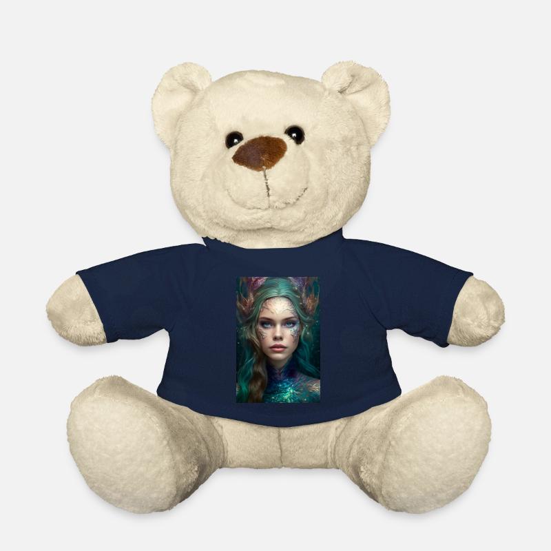 Siren Mermaid 1 - Teddy Bear - french navy