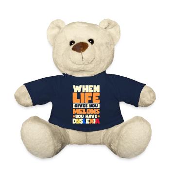 Dyslexique - Nounours - bleu marine - Devant