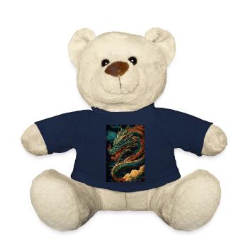 Japanischer Drache Chinesischer Drache - Teddy - French Navy - Vorne