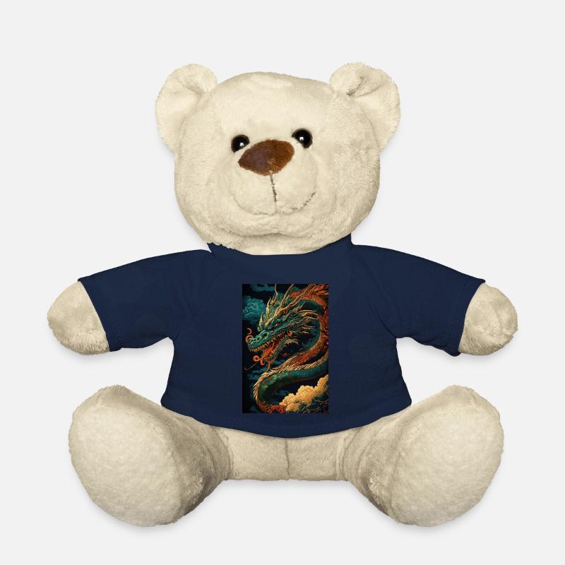 Japanischer Drache Chinesischer Drache - Teddy - French Navy