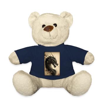 Japanischer Drache Chinesischer Drache - Teddy - French Navy - Vorne