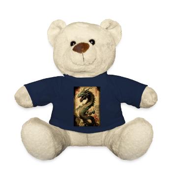 Japanischer Drache Chinesischer Drache - Teddy - French Navy - Vorne