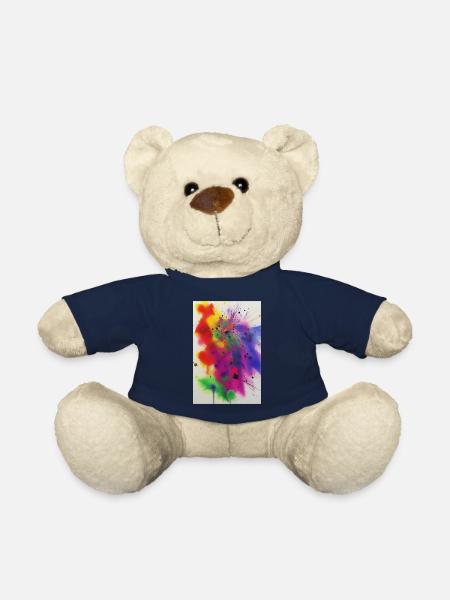 Farbspritzer - Teddy - French Navy